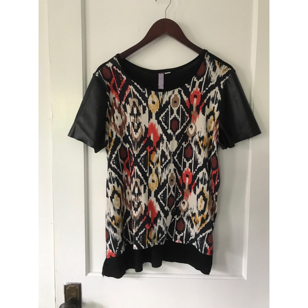 Patterned short-sleeve shirt from Francesca’s